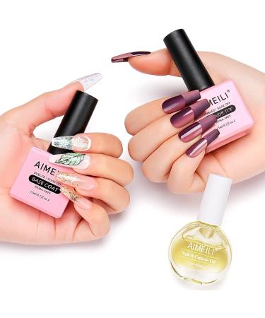 AIMEILI Base and Top Coat - 15ML | BTY015 - Buy Online on GoSupps.com