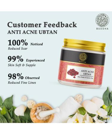 Buy Chemical-Free Acne Ubtan (50g) - Exfoliate Pimples & Rough Skin with Premium Clays | International Shipping - Buy Online on GoSupps.com