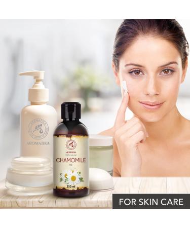 Chamomile Oil 250ml - Natural Hair & Skin Care Essential - Pure Chamomile Oil for Body & Hair Benefits - Buy Online on GoSupps.com