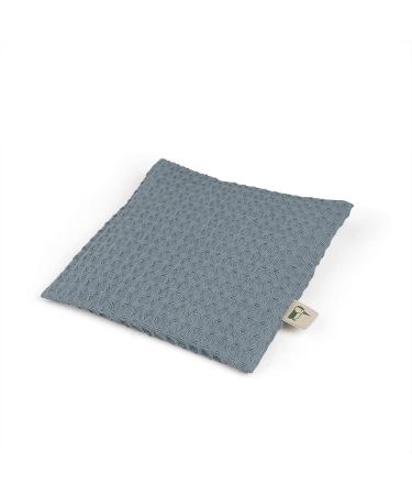 Green Woodpecker Rapeseed Pillow - Washable Heat Pillow for Babies & Toddlers | Waffle Piqu Petrol | Relieves Flatulence & Abdominal Pain - Buy Online on GoSupps.com