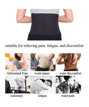 Buy PENINSULA LOVE Winter Thermal Waist Warmer | Fleece Lined Adjustable Support Belt for Men & Women - Plush Lumbar Wrap - Buy Online on GoSupps.com