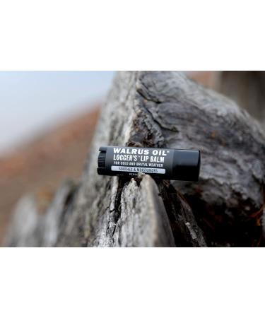 Walrus Oil Logger's Lip Balm 2-Pack | 100% Vegan with Candelilla Wax & Natural Oils - Buy Online on GoSupps.com