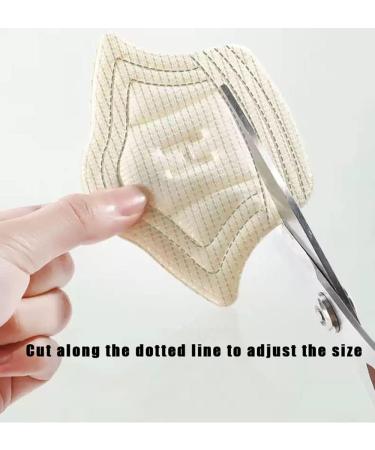 Back of Heel Cushion Inserts - Adhesive Heel Guards for Loose Shoes Perfect Fit Insole Patch for Sneakers (Beige 10mm - Buy Online on GoSupps.com
