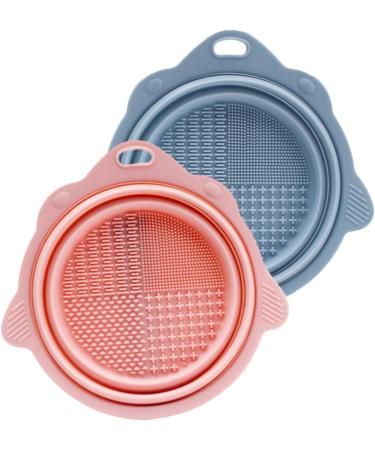 Angoily 10 pcs Foldable Brush Cleaner Mat Makeup Tools powder puff Cosmetics Brush Scrubber Makeup Cleaner wash bowl cleaning pad cleaning bowl cleaning board Cleaner Makeup Brush Cleaner 14.5x14.2cmx5pcs Assorted Colorx5pcs - Buy Online on GoSupps.com
