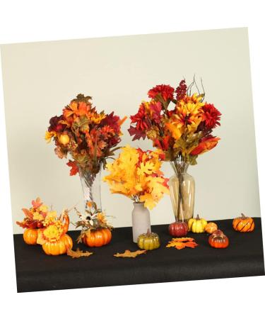 Zerodeko 2pcs Pumpkin Ornaments Halloween Pumpkin Decoration Artificial Pumpkins Halloween Home Decoration Photography Prop Home Goods Halloween Ornament Potted Plant Household Foam - Buy Online on GoSupps.com