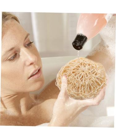 Shop Housoutil 6 Pcs Exfoliating Bath Balls - Shower Scrubber & Loofah for Deep Cleaning | Portable Sisal Washing Sponge - Buy Online on GoSupps.com