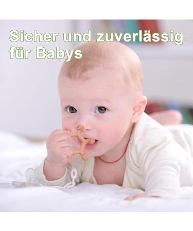 Buy BPA-Free Silicone Baby Toothbrush & Bite Ring Set | 2-Piece Dental Aid in Green & Pink Perfect Gifts for Newborns - Buy Online on GoSupps.com