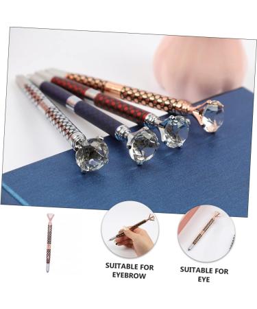 Baluue 3 Embroidery Pen Eyebrow Pen Brow Pencil Makeup Pen Makeup Tool Golden Aluminum Alloy - Buy Online on GoSupps.com