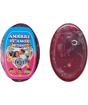  BOEMY Pack of 2 esoteric love anchor soaps 95g each | Attraction couple union and love rituals | Esoteric baths and spiritual energy - Buy Online on GoSupps.com