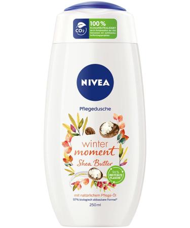 NIVEA NIVEA Winter Moment Shea Care Shower Gel (250 ml) winter shower gel with shea butter fragrance creamy shower gel with precious care oil