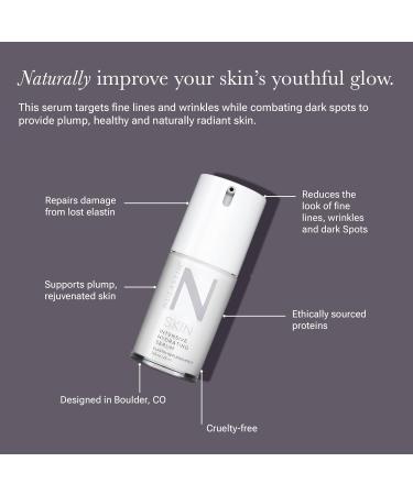 NULASTIN SKIN Intensive Hydrating Face Serum | Anti-Aging Vegan & Cruelty-Free with Elastaplex & Hyaluronic Acid | 0.5 oz - Buy Online on GoSupps.com