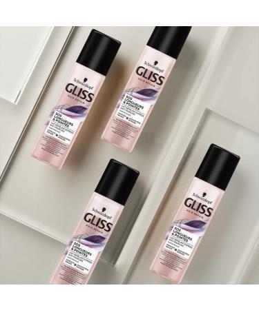 Schwarzkopf Gliss Express Detangling Milk SOS Length & Tips Immediately Detangles Seals Forks and Softens 90% Natural Ingredients 200 ml Bottle - Buy Online on GoSupps.com