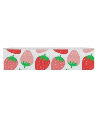 Strawberry Yoga Workout Bands Comfort Legs Booty Resistance Straps Physical Therapy Aids