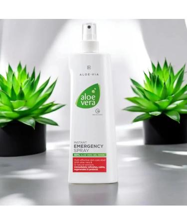 LR Health&Beauty Aloe-Via Aloe Vera Instant Emergency Body Lightweight Spray Women Men 400 ml./13.5 fl.oz. - Buy Online on GoSupps.com
