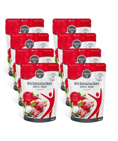 8 x Borchers birch sugar Xylit 300g