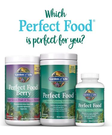 Garden of Life Perfect Food Super Green Formula - 150 Vegetarian Caplets for Ultimate Nutrition - Buy Online on GoSupps.com