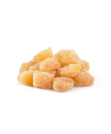 NUTS U.S. - Unsulphured Crystallized Ginger Chunks, No Artificial Colors, Fresh and Delicious Dried Gingers in Resealable Bag!!! (2 LBS) 2 Pound (Pack of 1)
