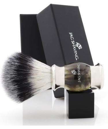 Jag Shaving Jags Lee Razor Brush - Elegant Wooden Handle Synthetic Silver Tip Perfect for Your Shaving Routine | International Shipping Available - Buy Online on GoSupps.com