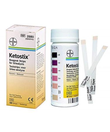 Ketostix Reagent Strips, Ketostix Reagent Strips, (1 BOX, 50 EACH)