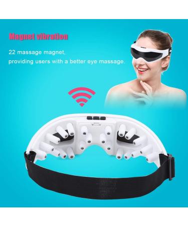 Buy 3D Eye Massager - USB Electric Eye Care Mask for Anti-Fatigue & Relaxation | Magnetic Vibration Eye Massager - Buy Online on GoSupps.com
