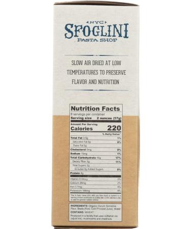 Sfoglini Beet Fusilli 16 Oz - Handcrafted Organic Pasta for Vibrant Meals - Buy Online on GoSupps.com