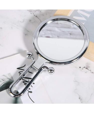 Magnifying Mirror Adjustable the Angle Cosmetic Mirror Double Sided for Girl Women Gift for Home Bathroom Bedroom - Buy Online on GoSupps.com