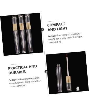 WOONEKY 6pcs Bottle Mascara Tube Eyeliner Tubes Compact Empty Tubes - Buy Online on GoSupps.com
