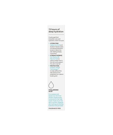 No7 HydraLuminous+ Cooling Under Eye Gel Hydrating Eye Gel with Hyaluronic Acid & Niacinamide for Smooth Radiant Skin 0.5 Fl Oz | International Shipping Available - Buy Online on GoSupps.com
