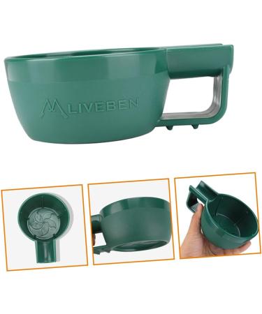 Coolhiya Antique Razor Cup & Foam Container - Stylish Plastic Soap Bowl for Shaving - American Style - Buy Online on GoSupps.com