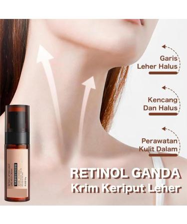 New Dual Retinol Anti-Wrinkle Neck Cream Retinol Anti-Aging Neck Cream Moisturizing Neck Cream Collagen Lifting and Firming Neck Cream Moisturizer - Buy Online on GoSupps.com