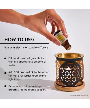 Copal Resin Essential Oil Diffuser Blend 30ml by Aromafume | Protium Copal (Burseraceae) Extract | Native to Mexico | Deepened Relaxation & an ambience for Rituals | Charged with Pure Resins - Buy Online on GoSupps.com