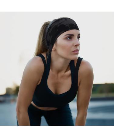 Buy Sporte Headband for Men & Women - Thin Wide Elastic Hair Band for Fitness Jogging Running Hiking & Yoga - Fits Under Helmet - Multi-Color Options Available - Buy Online on GoSupps.com