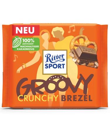 Buy Knight Sport Groovy Crunchy Brezel Milk Chocolate 11 Pack - Perfect Gift with Pere's Candy | International Shipping Available - Buy Online on GoSupps.com