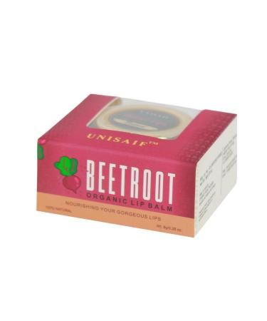 Beetroot Lip Balm Organic Lip Balm for Lip Lightening for Dark Lips | Gorgeous Lips | Lip Repair for Dry Cracked Lips | Lip Balm for Men & Women | Flavored Lip Balm (0.28Fl oz 8g)