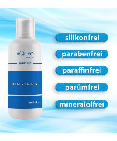 Blure Cream 40% Urea - Cracked Heels & Feet Treatment (500ml) | Repair Cream for Hands & Elbows - International Shipping Available - Buy Online on GoSupps.com