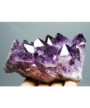 Crystal Rough Natural Uruguayan Amethyst GEODE Crystal Purple Specimen Gift (Size : 80-100g) - Buy Online on GoSupps.com