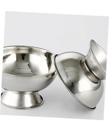 MIKINONA Stainless Steel Shaving Set for Men - Razor Foam Mixing Bowl & Shell - Premium Shaving Accessories - Buy Online on GoSupps.com