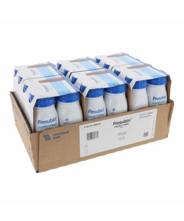 Fresubin ENERGY Fibre Drink Chocolate 6X4X200 ml Chocolate 200 ml (Pack of 24)