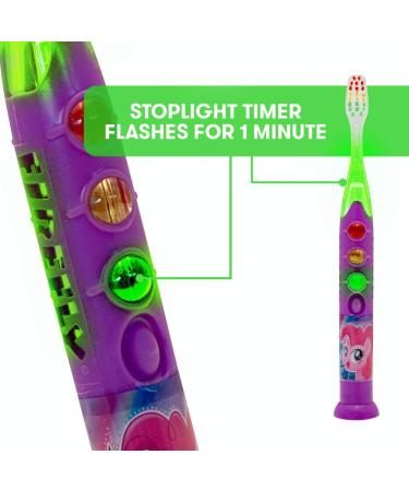 Firefly My Little Pony Light-Up Kids Toothbrush - Soft Bristles - Assorted Characters - 1-Count - Buy Online on GoSupps.com