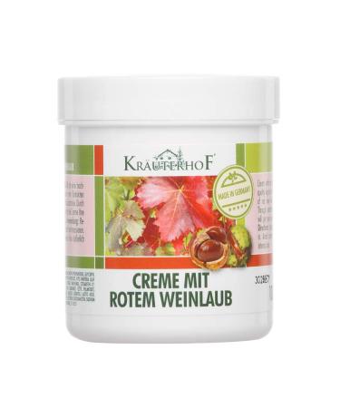 Kr uterhof Cream with red vine leaves legs feet balm lotion 100 ml