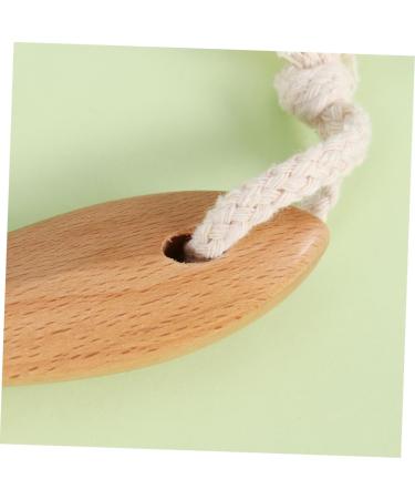 NOLITOY Facial Exfoliation Brush - Long Handle Bamboo Face Cleaning & Pore Scrub for Glowing Skin | Best Exfoliating Brush for Deep Cleansing - Buy Online on GoSupps.com