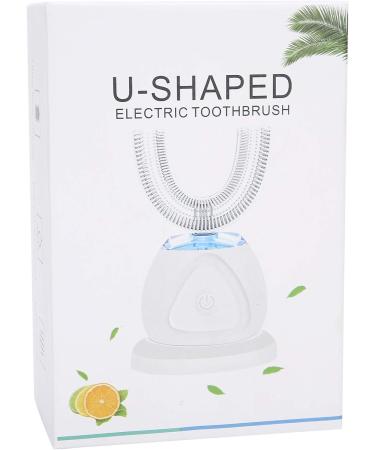 360 Smart U-Shape Electric Toothbrush With Blue Light Sonic Toothbrush IPX7 for Child Adult Blue - Buy Online on GoSupps.com