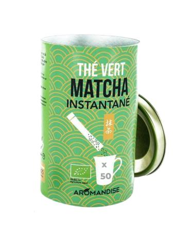 Aromandise Instant Matcha Green Tea 50 Sticks