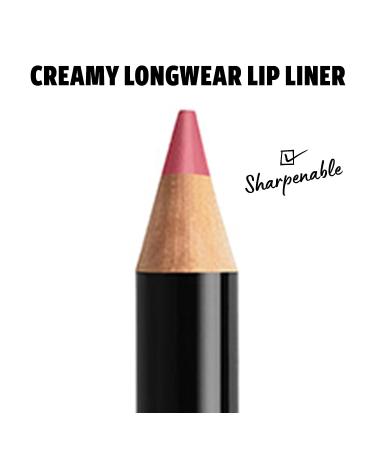 NYX Slim Lip Pencil in Sand Pink - Long-Lasting Creamy Lip Liner | 1 Count - Buy Online on GoSupps.com