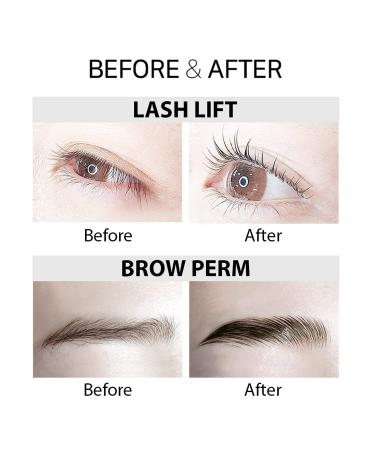 Amber Lash Curlerful - Eyelash Lift & Brow Lamination Tube Set | Professional Lash & Brow Perm 20ml Each - Buy Online on GoSupps.com
