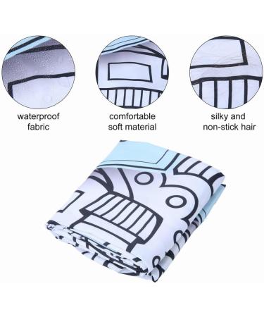 Professional Barber Cape for Haircuts | Adjustable Snap Closure | 63x57 Inch Hairdressing Cape - Ideal for Hairstylists | Hip-Hop Style - Buy Online on GoSupps.com