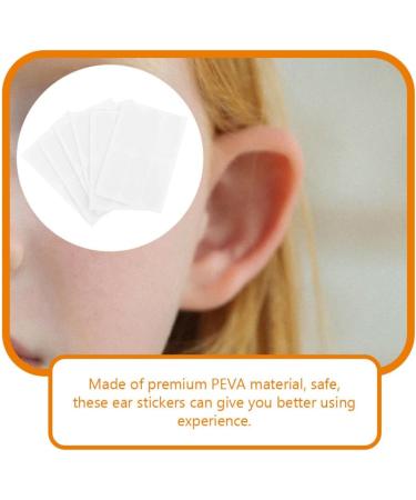 6pcs Transparent Silicone Cosmetic Ear Stickers - Painless Adult Ear Corrector for Prominent Ears - Elf Ear Design - Buy Online on GoSupps.com