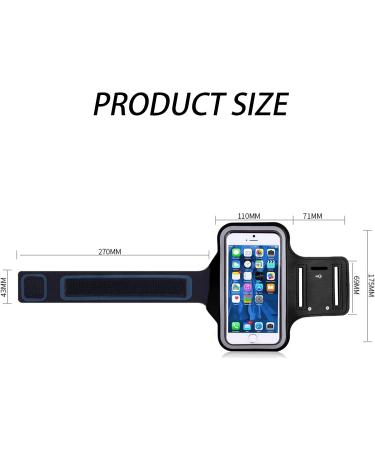 Waterproof Sports Arm Phone Holder for Jogging - Adjustable Running Cell Phone Bag (Up to 7 inches) - Buy Online on GoSupps.com