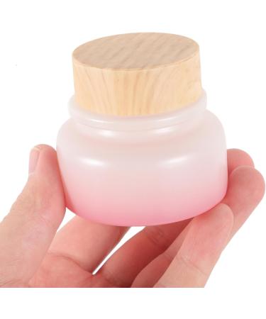 POPETPOP Small Cream Jar Sample Containers Lotion Jar Containers with Lids Small Jar Makeup Container Body Scrub Containers Sample Jars Buttercream Creami Travel Cosmetic Plastic Glass 6.3x6.3cm As Shown - Buy Online on GoSupps.com