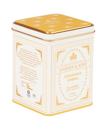 Harney & Sons Fine Teas Chamomile Herbal 20 Sachets 0.9 oz (26 g)